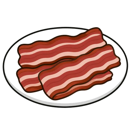 Pittogramma CAA: bacon affumicato