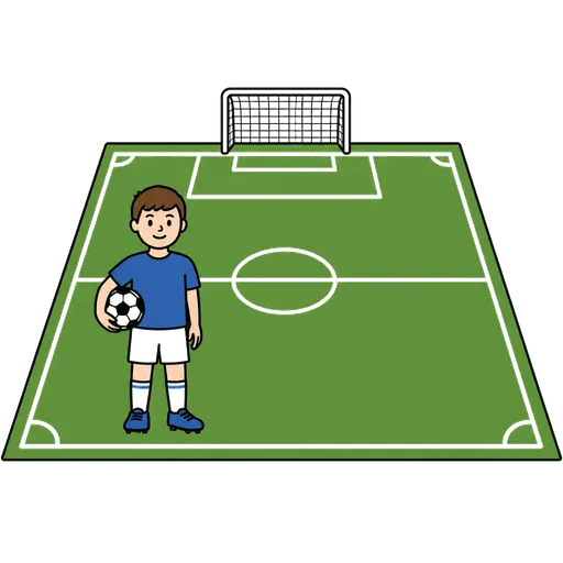 Pittogramma CAA: campo sportivo