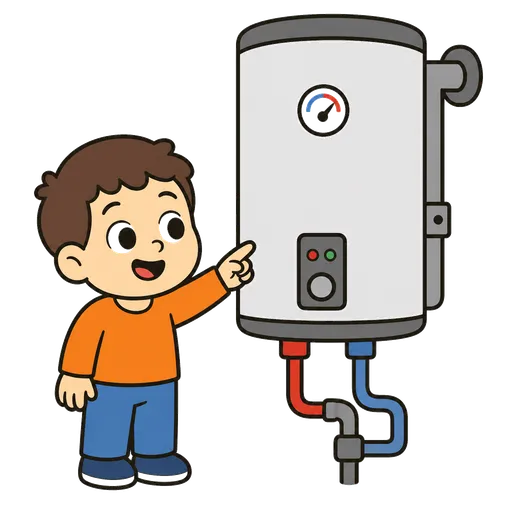 Piktogram AAC: bojler