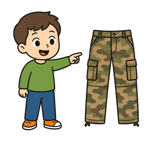 Piktogram AAC: bojówki