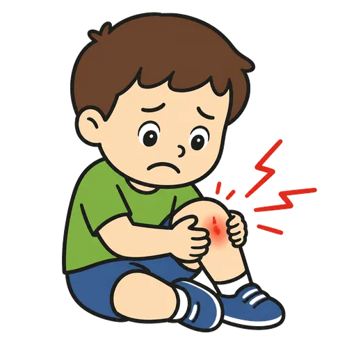 Pittogramma CAA: dolore articolare