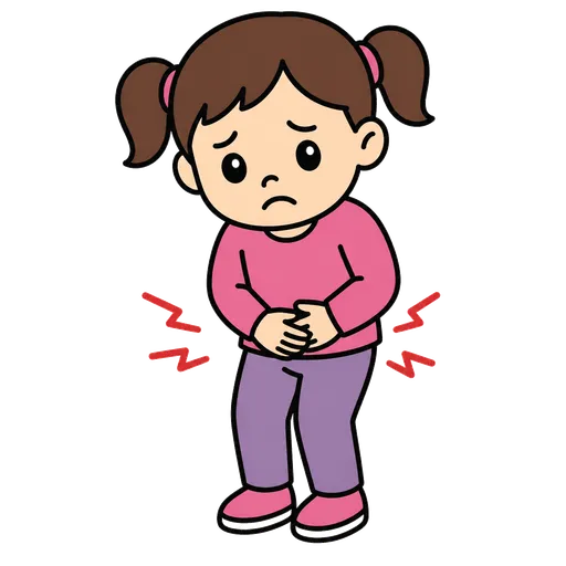 Piktogram AAK: bolestivá menstruace