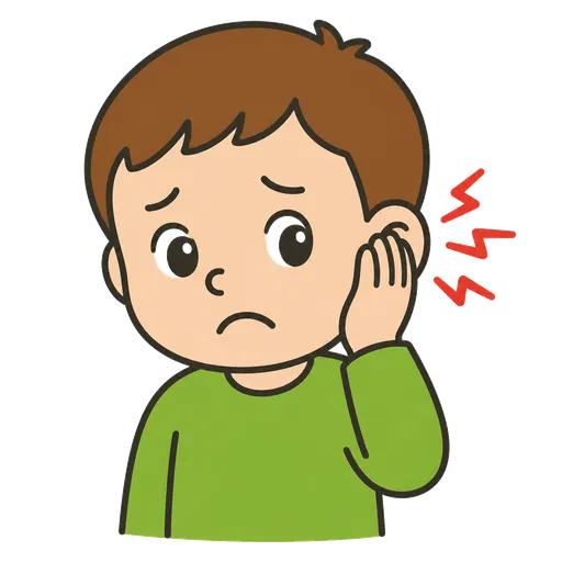 Piktogram AAC: boli mnie ucho