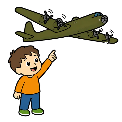 Piktogram AAC: bombardier