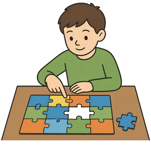Pictogramme CAA : missing puzzle piece