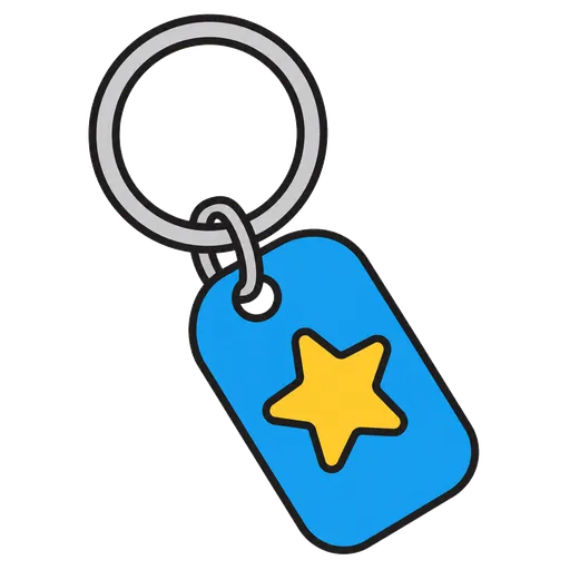 Piktogram AAC: brelok do kluczy
