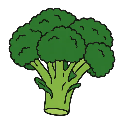 Pittogramma CAA: broccoli