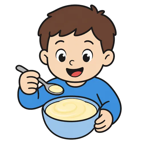 Pittogramma CAA: budino alla vaniglia