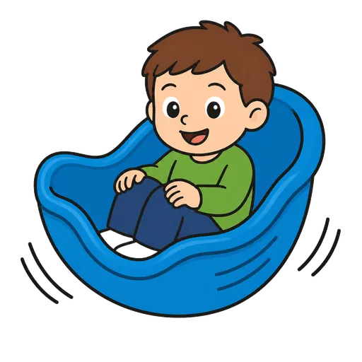 AAC-Piktogramm: therapeutische Schaukelmuschel
