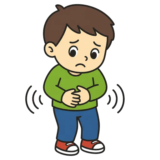 AAC-Piktogramm: Bauch knurren