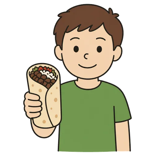 Pittogramma CAA: burrito