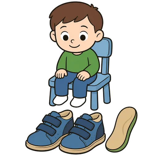 AAC pictogram: Orthopedic shoes