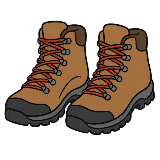 Piktogram AAC: buty trekkingowe