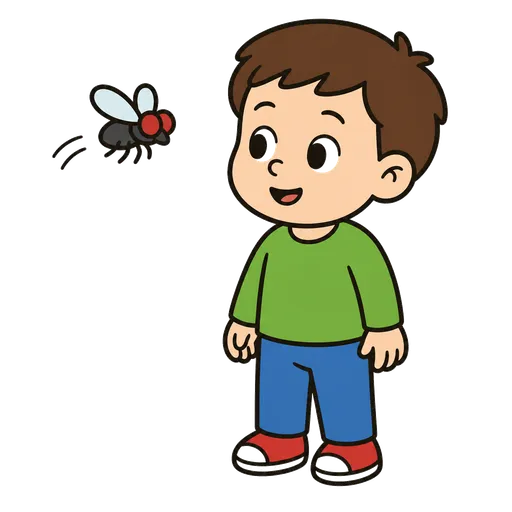 Piktogram AAK: moucha