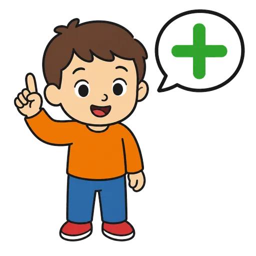 Piktogram AAC: chcę coś dodać