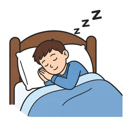 Pittogramma CAA: Voglio andare a dormire
