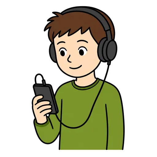 Pictogramme CAA : veut écouter de la musique