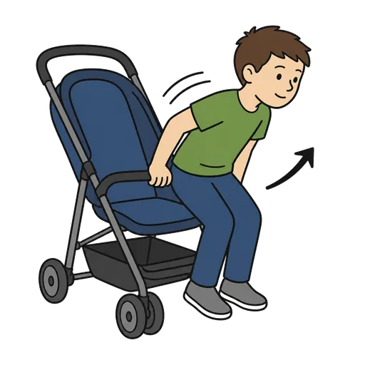 Piktogram AAC: chcę wyjść z wózka