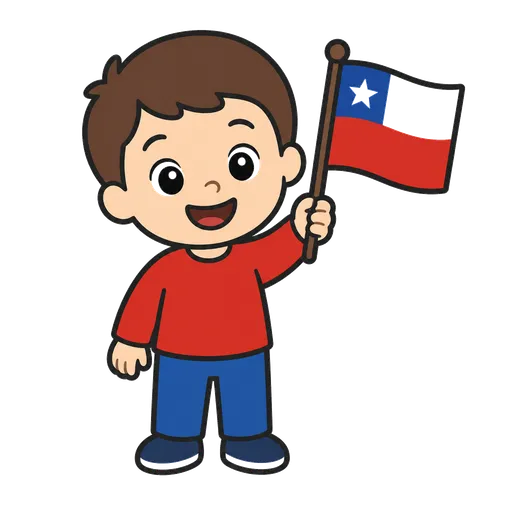 AAC pictogram: Chilean (Spanish: Chileno)