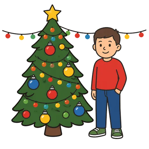 Pittogramma CAA: albero di Natale