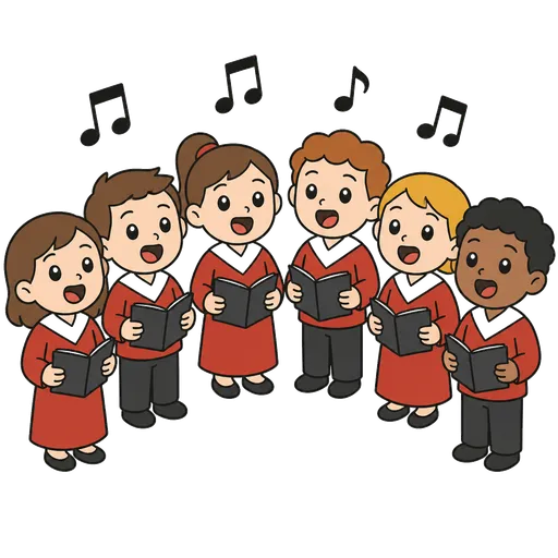 AAC pictogram: chorus