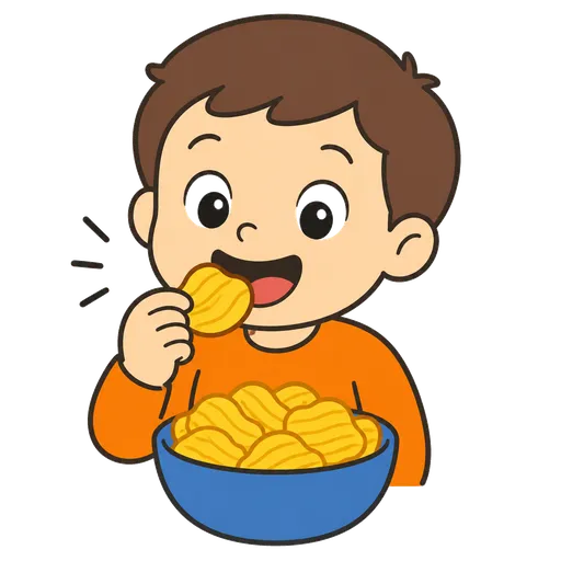 AAC-Piktogramm: knusprig