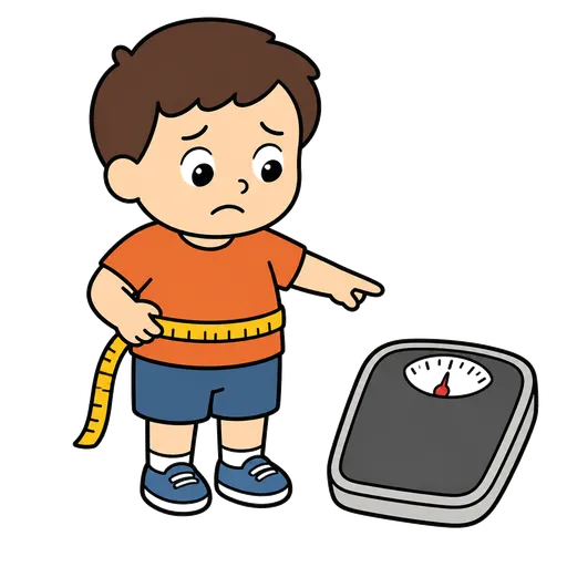 Piktogram AAC: chudnięcie
