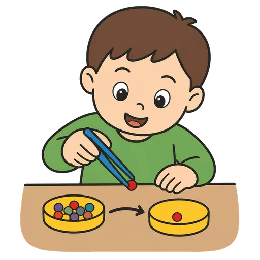 AAC pictogram: small object tweezers
