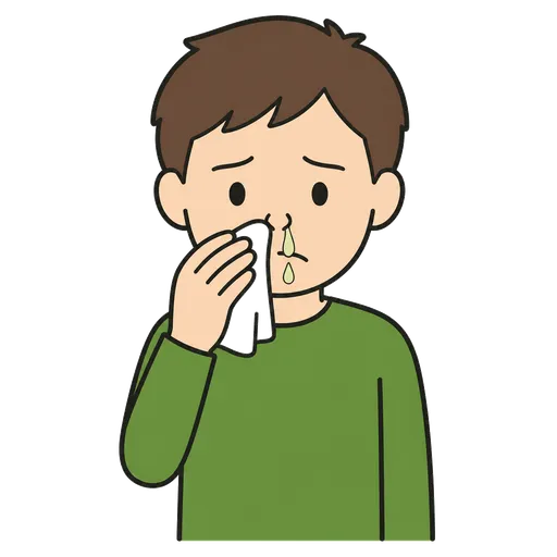 Pittogramma CAA: naso che cola