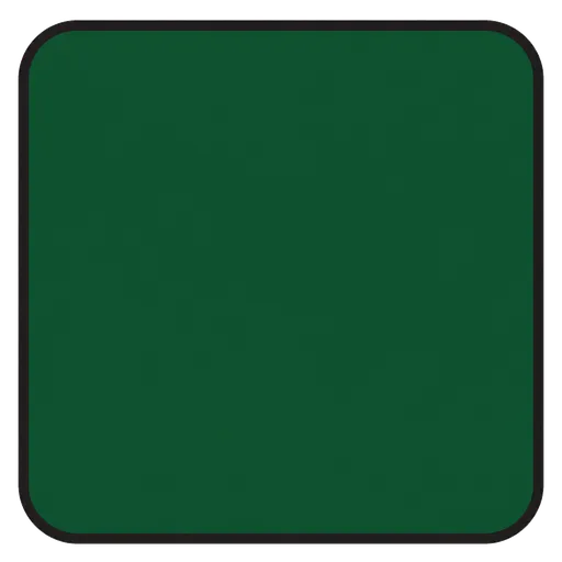Piktogram AAC: ciemnozielony