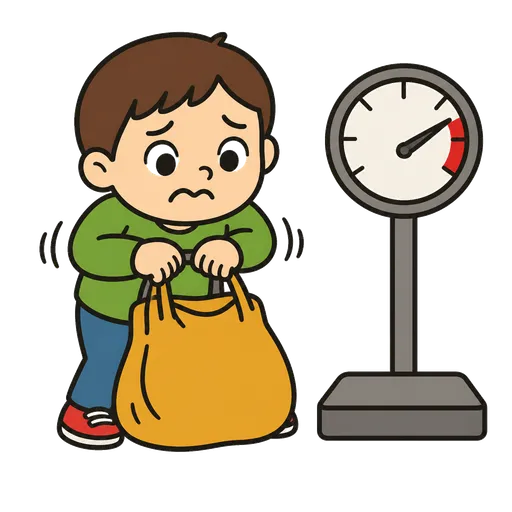 Pittogramma CAA: più pesante