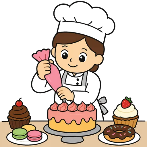 AAC pictogram: baker