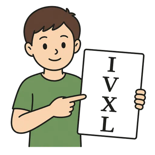 Pictograma CAA: Roman numerals