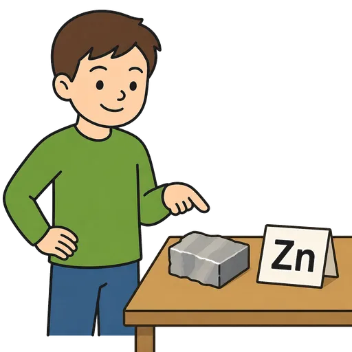 AAC-Piktogramm: Zink