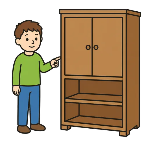 Pictograma CAA: armario