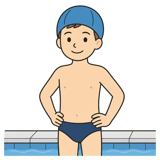 Pittogramma CAA: cuffia da nuoto