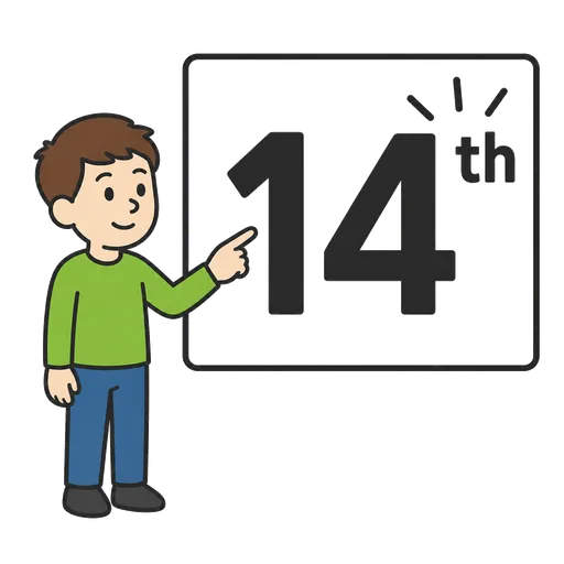 AAC pictogram: fourteenth