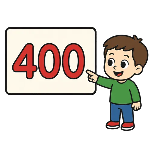 AAC pictogram: 400