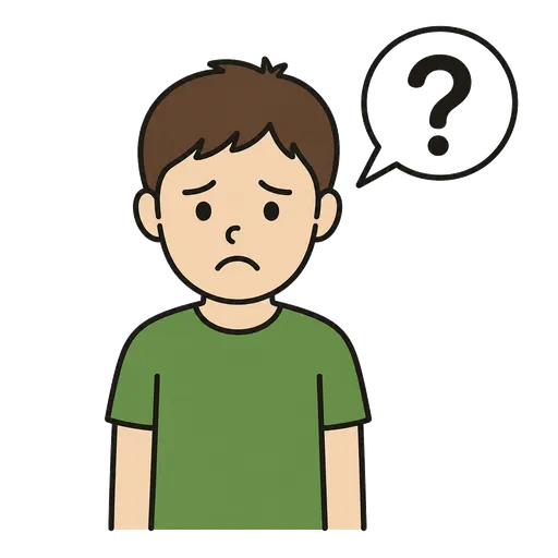 Pittogramma CAA: Sei triste?