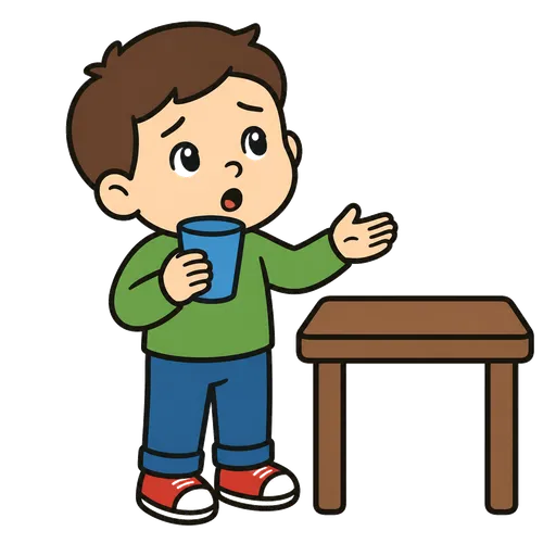 AAC-Piktogramm: Kann ich etwas trinken?