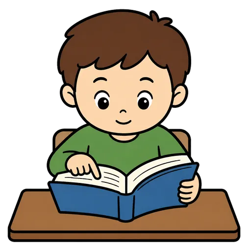 AAC-Piktogramm: still lesen