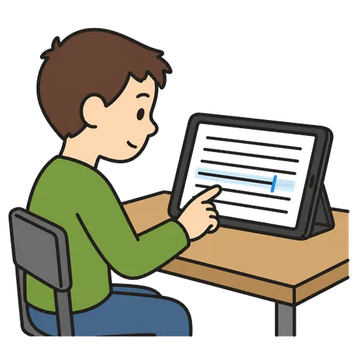 AAC-Piktogramm: Bildschirmleseprogramm