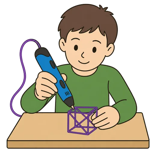 Pictograma CAA: Lápiz 3D