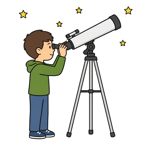 Pittogramma CAA: telescopio