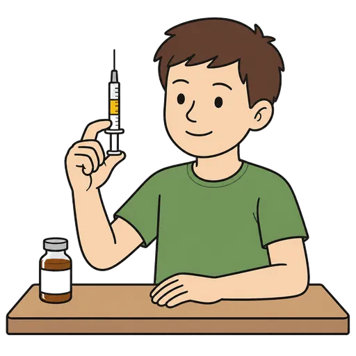 AAC-Piktogramm: Dosis