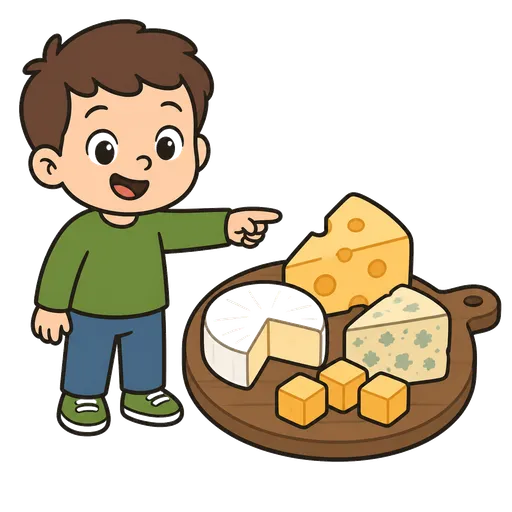Pictogramme CAA : planche de fromage