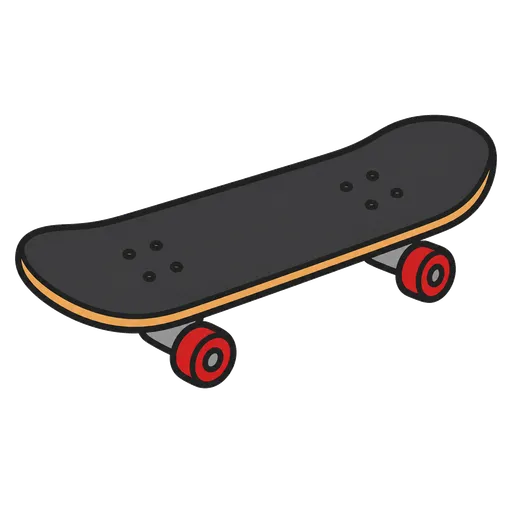 Piktogram AAK: skateboard