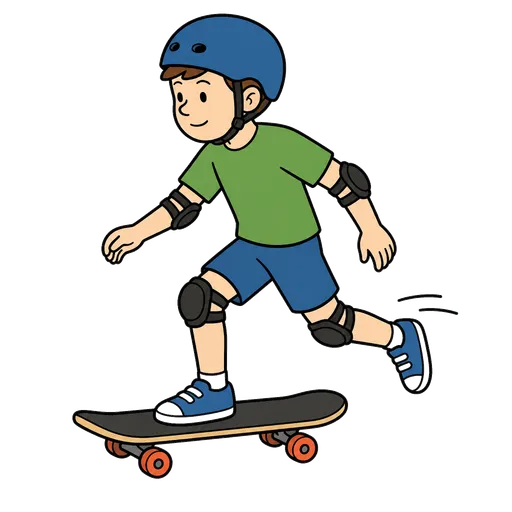 Piktogram AAK: skateboard