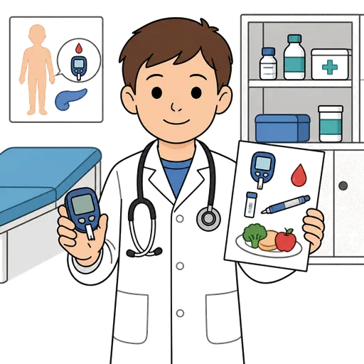 AAC pictogram: diabetes specialist