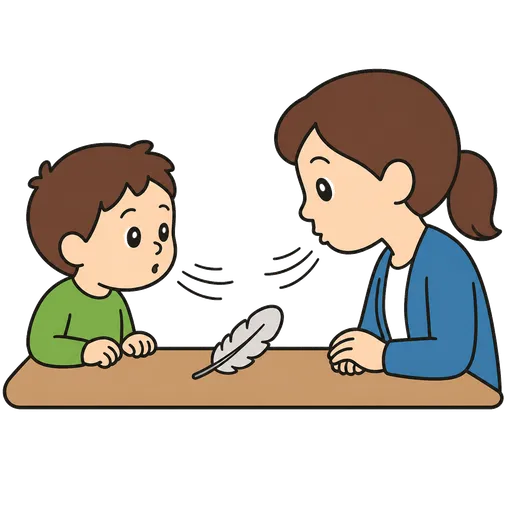Pittogramma CAA: soffiare insieme